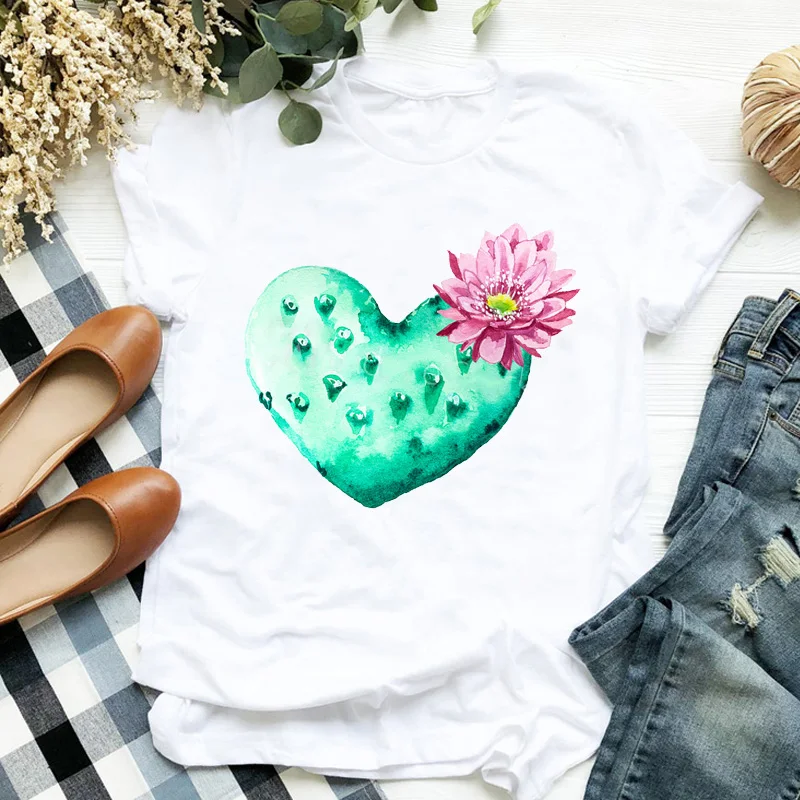 Women Lady 90s Love Valentine Floral Flower Fashion Print Ladies T Tee Womens Shirt Clothes Tshirt Female Top Graphic T-shirt
Women Lady 90s Love Valentine Floral Flower Fashion Print Ladies T Tee Womens Shirt Clothes Tshirt Female Top Graphic T-shirt