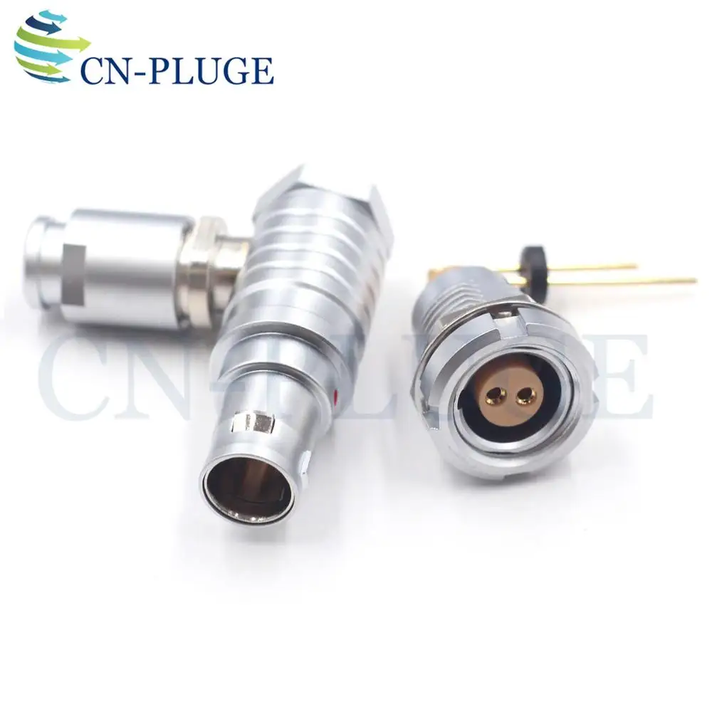 FHG ECG 1B разъемы 2 pin Push Pull самоблокирующийся Локоть разъем для медицинских