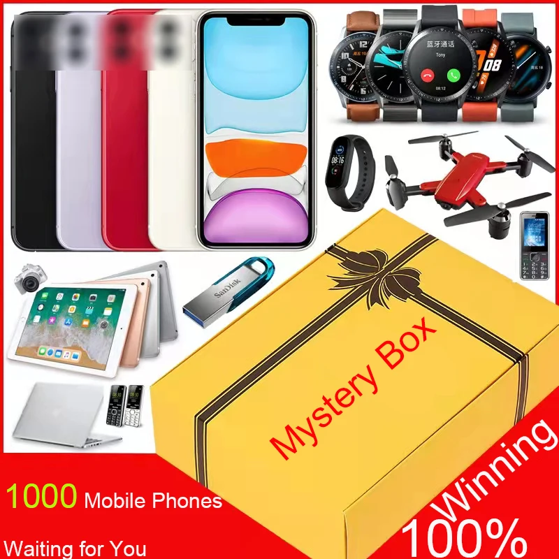 Most Popular Lucky Mysterious Box 100% Winning High Quality Surprise Gift Blind Box Random Digital Product 2022 Christmas Gifts
Most Popular Lucky Mysterious Box 100% Winning High Quality Surprise Gift Blind Box Random Digital Product 2022 Christmas Gifts