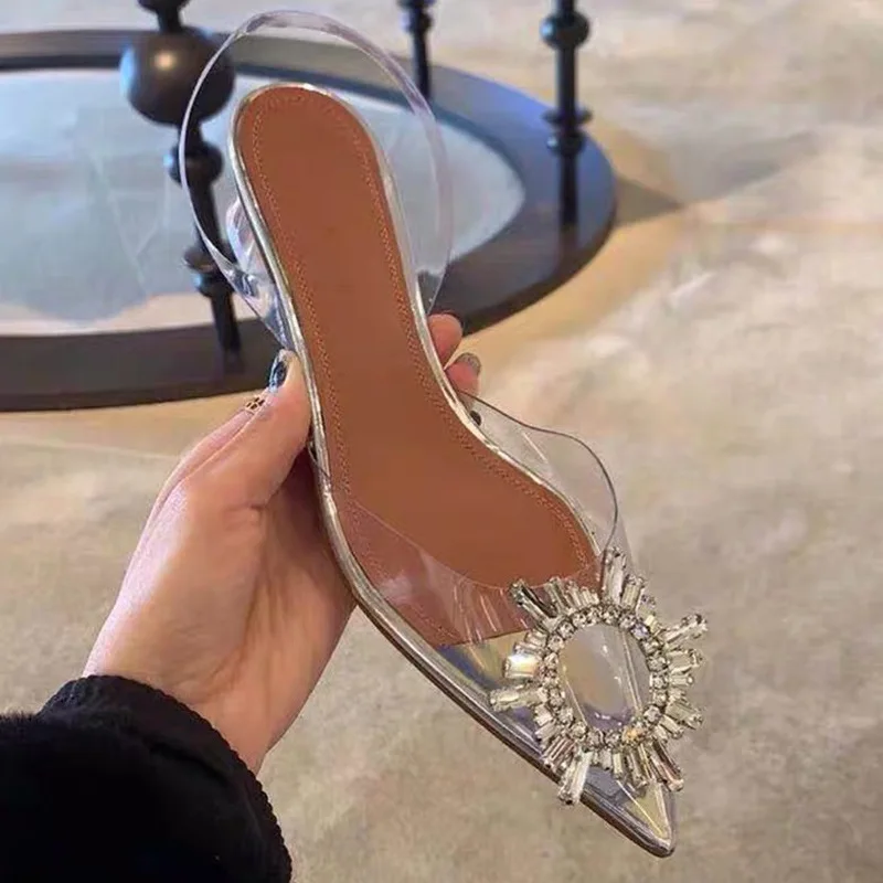 Women Pumps PVC Sandals Women Pointed Clear Crystal Cup High Heel Stilettos Sexy Pumps Summer Shoes
Women Pumps PVC Sandals Women Pointed Clear Crystal Cup High Heel Stilettos Sexy Pumps Summer Shoes