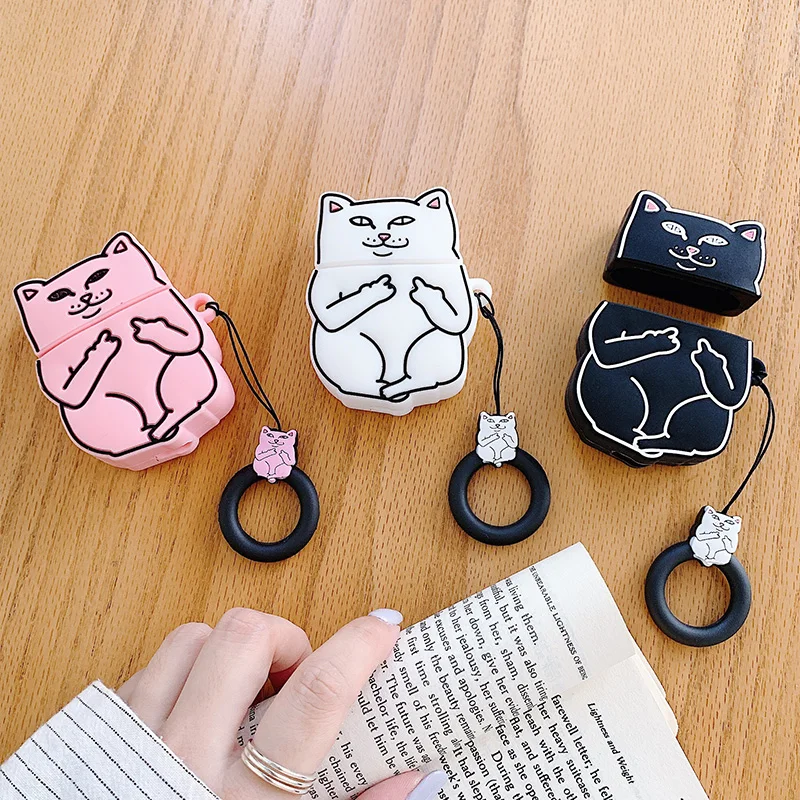 Cartoon Bluetooth Earphone Protective Cover For Apple Airpods Silicone soft Cases For Airpods 1 2 Cover Accessories Charging Box 
Cartoon Bluetooth Earphone Protective Cover For Apple Airpods Silicone soft Cases For Airpods 1 2 Cover Accessories Charging Box