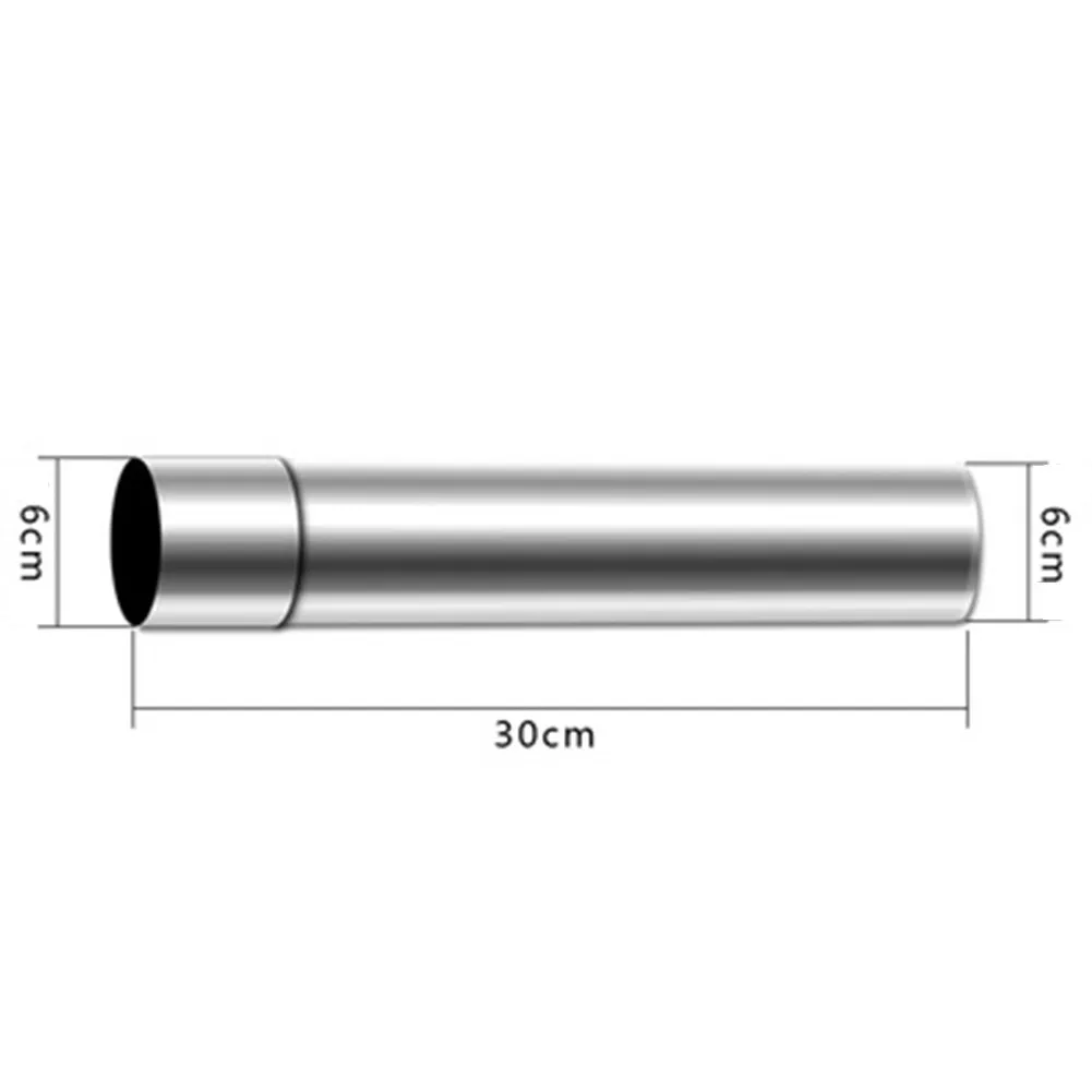 2.3inch Stainless Steel Stove Pipe Chimney Outdoor Camping Wood Fire Stove Heating Stove Boiler Exhaust Pipe Flue Liner 20-40cm
2.3inch Stainless Steel Stove Pipe Chimney Outdoor Camping Wood Fire Stove Heating Stove Boiler Exhaust Pipe Flue Liner 20-40cm