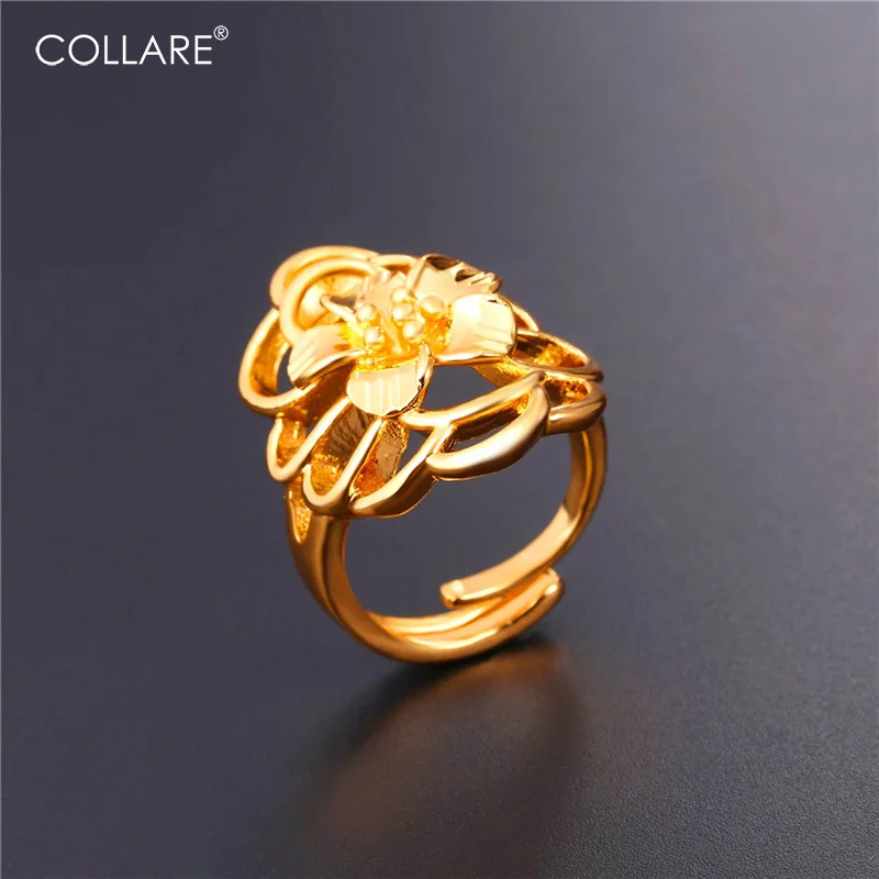 Collare Flower Ring For Women Gold/Silver Color Party Rings Wedding Bridal Ring With Gift Box Women Jewelry R262
Collare Flower Ring For Women Gold/Silver Color Party Rings Wedding Bridal Ring With Gift Box Women Jewelry R262