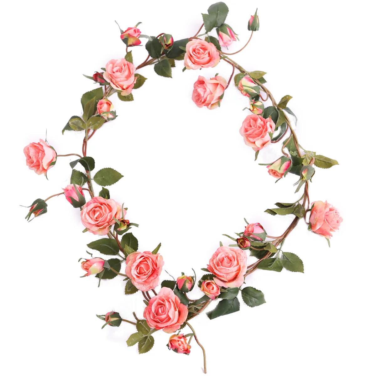 PARTY JOY 2Pcs Artificial Flowers Garland Fake Rose Vine Rose Ivy Hanging for Wedding Home Baskets Arch Garden Background Decor
PARTY JOY 2Pcs Artificial Flowers Garland Fake Rose Vine Rose Ivy Hanging for Wedding Home Baskets Arch Garden Background Decor