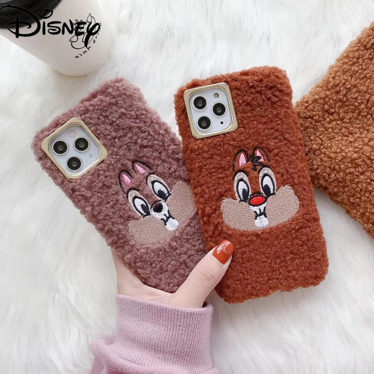Disney Chip'n' Dale for IPhone 7/8P/X/XR/XS/XSMAX/11/11Pro Plush Personality Cartoon Anti-drop Phone Case
Disney Chip'n' Dale for IPhone 7/8P/X/XR/XS/XSMAX/11/11Pro Plush Personality Cartoon Anti-drop Phone Case