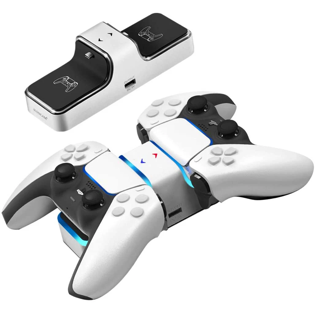 For PS5 Controller Charger DuaSensel USB Fast Charging Dock Station Stand with Type-C Output for PlayStation 5 Accessories
For PS5 Controller Charger DuaSensel USB Fast Charging Dock Station Stand with Type-C Output for PlayStation 5 Accessories