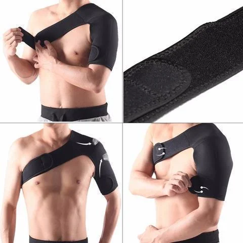 Adjustable Left/Right Shoulder Support Bandage Protector Brace Joint Pain Injury Shoulder Strap
Adjustable Left/Right Shoulder Support Bandage Protector Brace Joint Pain Injury Shoulder Strap