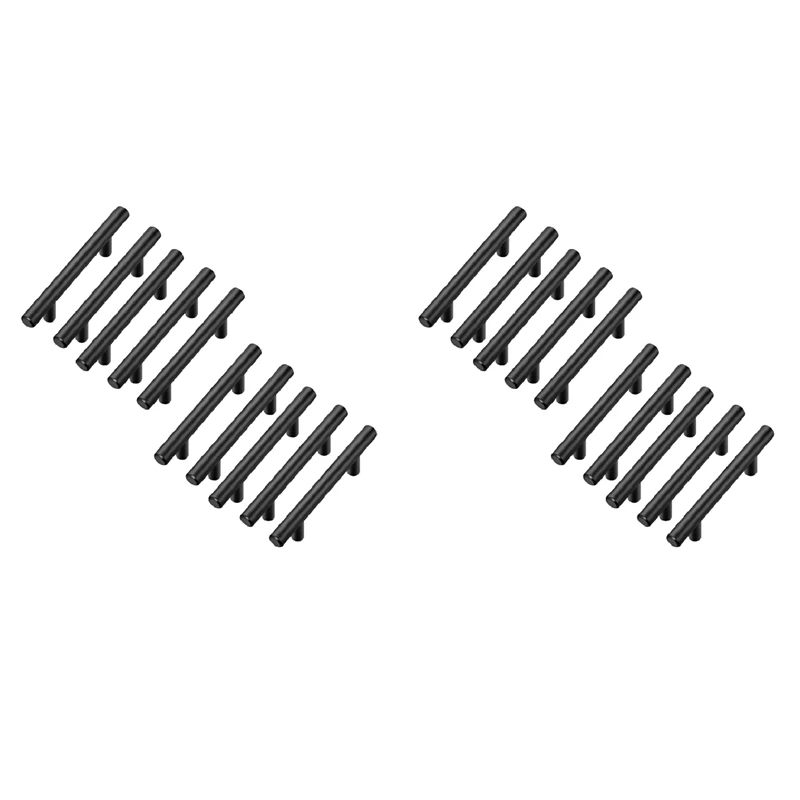 20 Pack 5 Inch Cabinet Pulls Matte Black Kitchen Cupboard Handles Cabinet Handles 5 Inch Length, 3 Inch Hole Center
20 Pack 5 Inch Cabinet Pulls Matte Black Kitchen Cupboard Handles Cabinet Handles 5 Inch Length, 3 Inch Hole Center