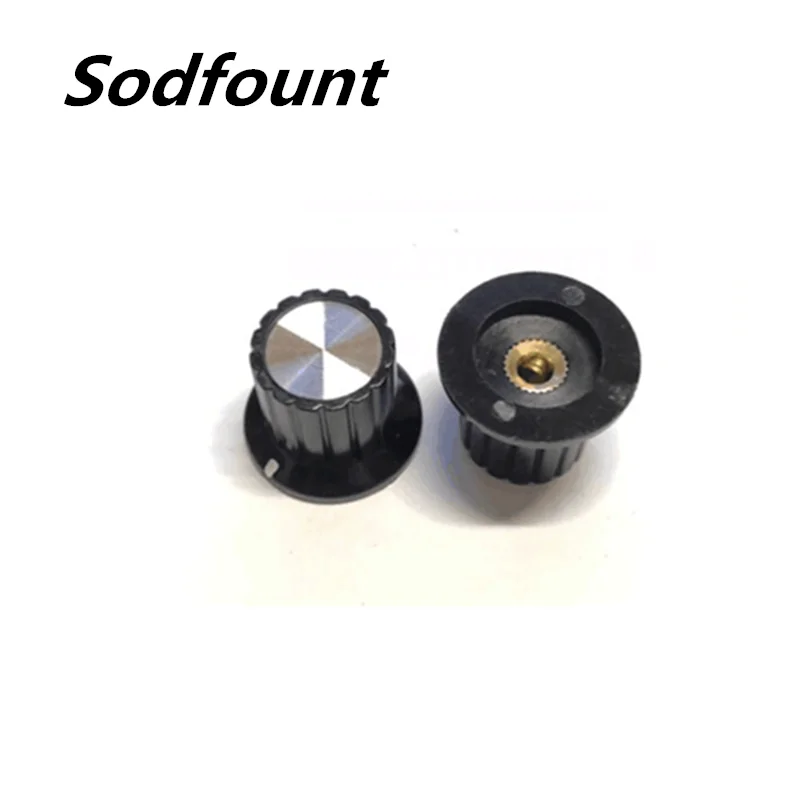 10pcs 16mmX16mm potentiometer bakelite knob KYP18-16-4 potentiometer handle inner diameter 4mm 
10pcs 16mmX16mm potentiometer bakelite knob KYP18-16-4 potentiometer handle inner diameter 4mm