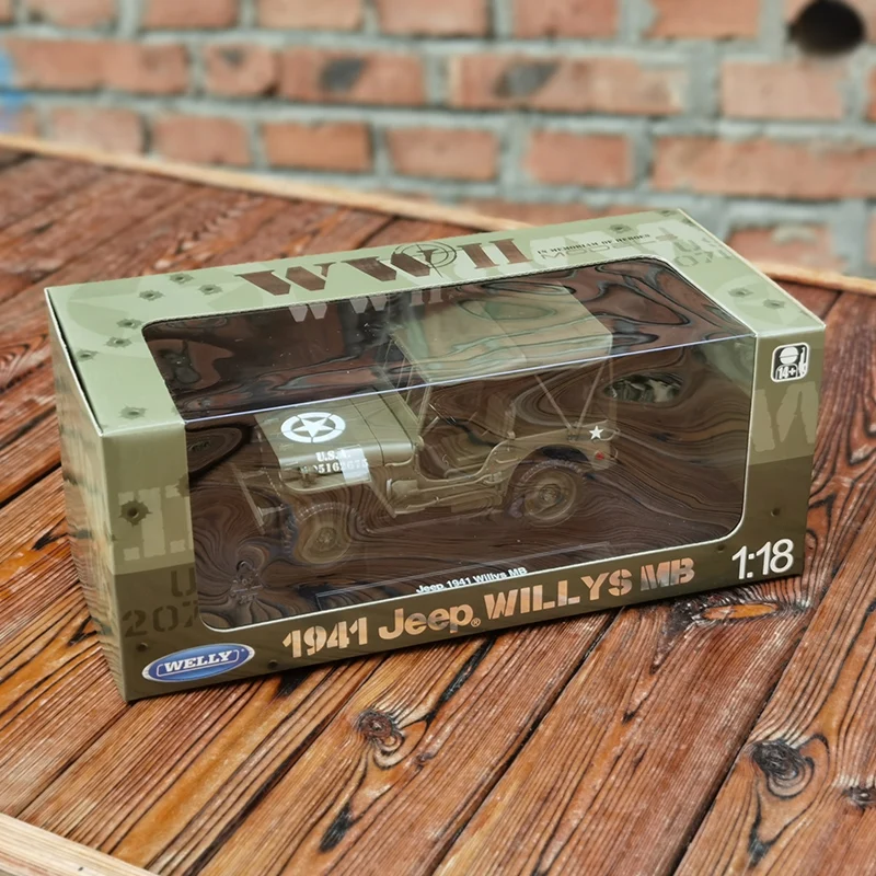 WELLY 1:18 Jeep Willis Simulation Alloy Off-Road Alloy Retro Car Model Classic Car Model Car Decoration Collection gift
WELLY 1:18 Jeep Willis Simulation Alloy Off-Road Alloy Retro Car Model Classic Car Model Car Decoration Collection gift