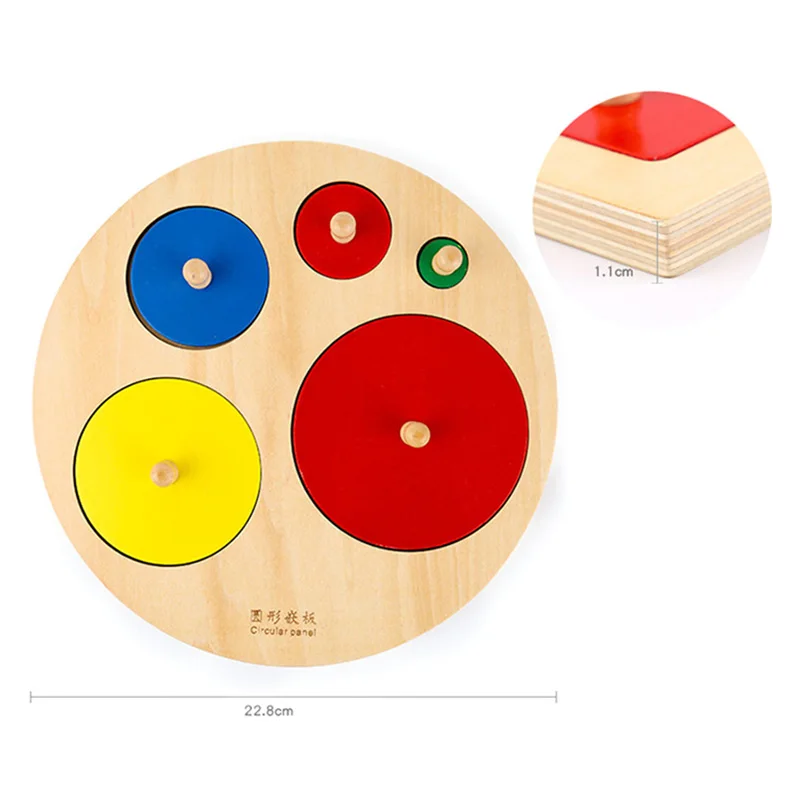 Wooden Montessori Geometric Shapes Panel Hand Grip Board Children Shape Matching Toys Early Education Toys For Kids New
Wooden Montessori Geometric Shapes Panel Hand Grip Board Children Shape Matching Toys Early Education Toys For Kids New