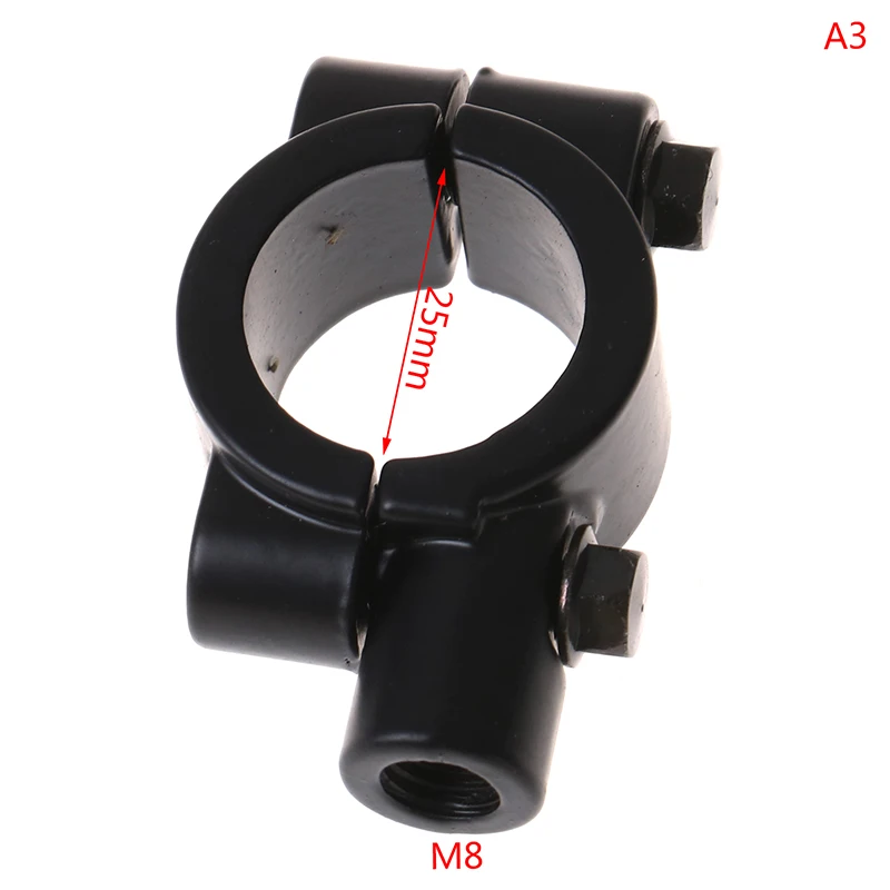 1Pc Motorcycle Handle Bar Mirror Mount Holder Rearview Handlebar Mirror Clamp
1Pc Motorcycle Handle Bar Mirror Mount Holder Rearview Handlebar Mirror Clamp