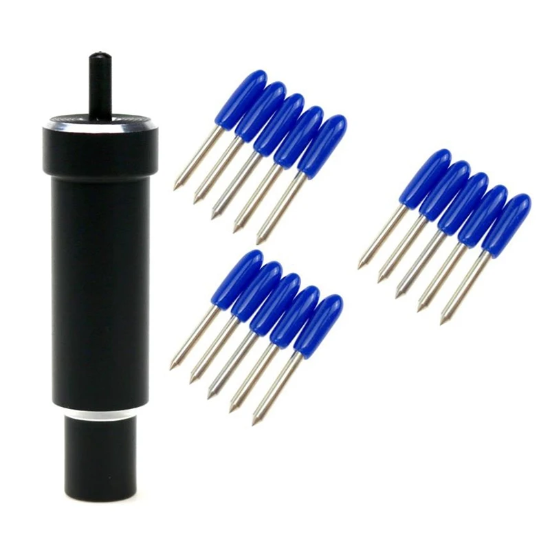15Pcs Replacement Deep Cut Blade+Housing Deep-Point DeepCut Blade ,Explore Air and Air 2 Cutting Plotter
15Pcs Replacement Deep Cut Blade+Housing Deep-Point DeepCut Blade ,Explore Air and Air 2 Cutting Plotter