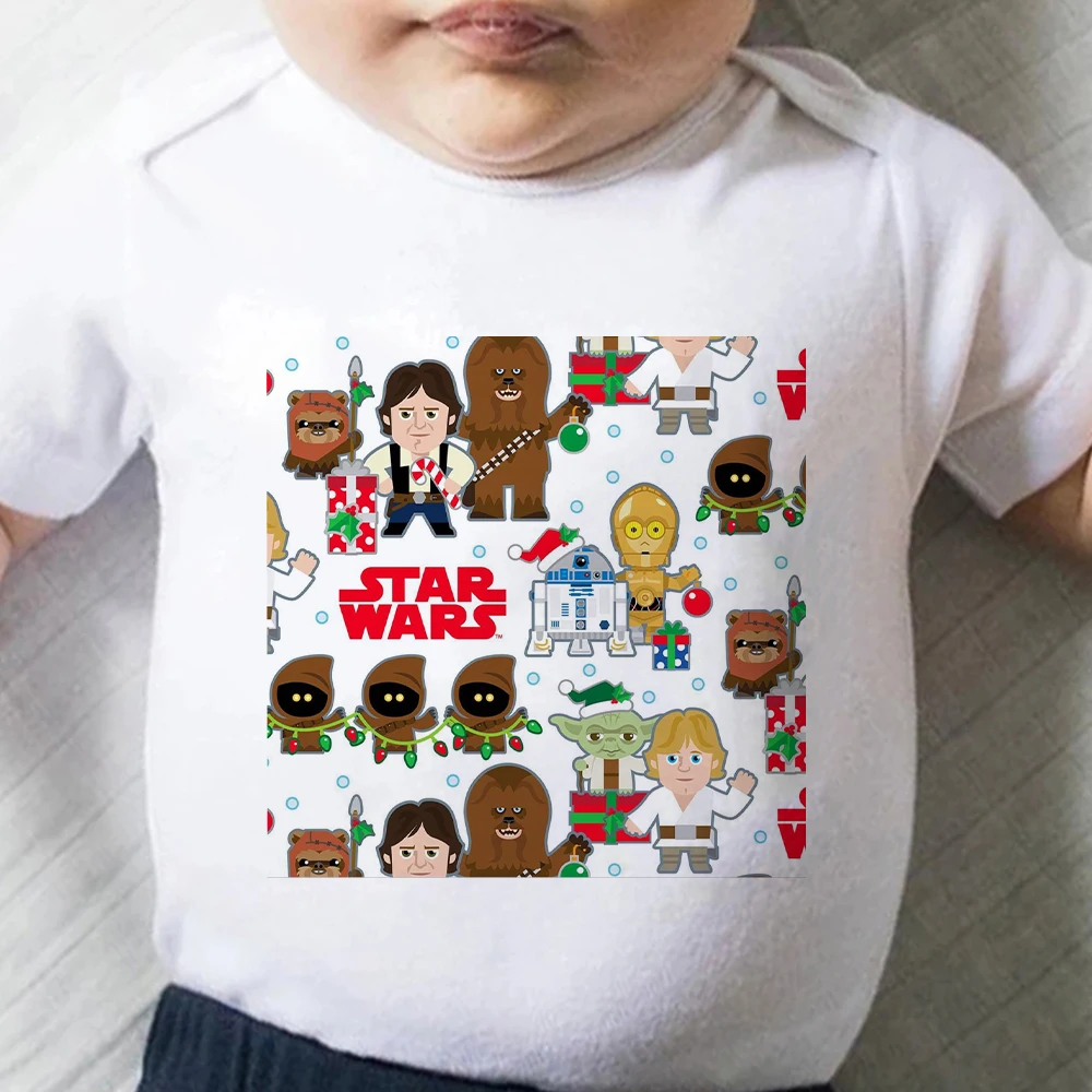White Newborn Romper Short Sleeve Top Funny Star Wars Graphic Print Toddler Jumpsuit Cute Cartoons Summer Infant Bodysuits
White Newborn Romper Short Sleeve Top Funny Star Wars Graphic Print Toddler Jumpsuit Cute Cartoons Summer Infant Bodysuits