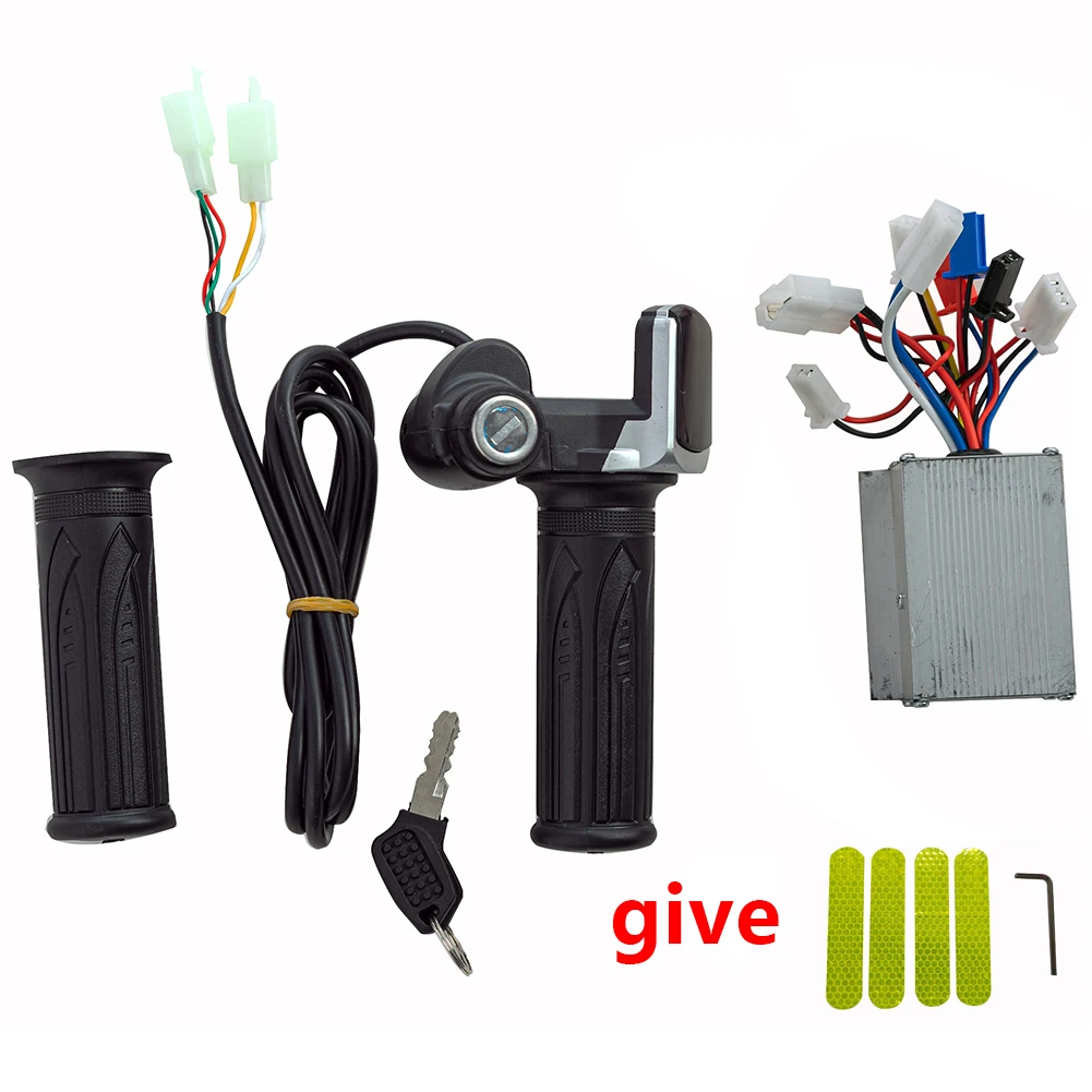 Electric Bicycle Scooter Accessories Brushed Motor Controller & Twist Throttle 24V 250W For Electric Scooter Bicycle Or Bike
Electric Bicycle Scooter Accessories Brushed Motor Controller & Twist Throttle 24V 250W For Electric Scooter Bicycle Or Bike