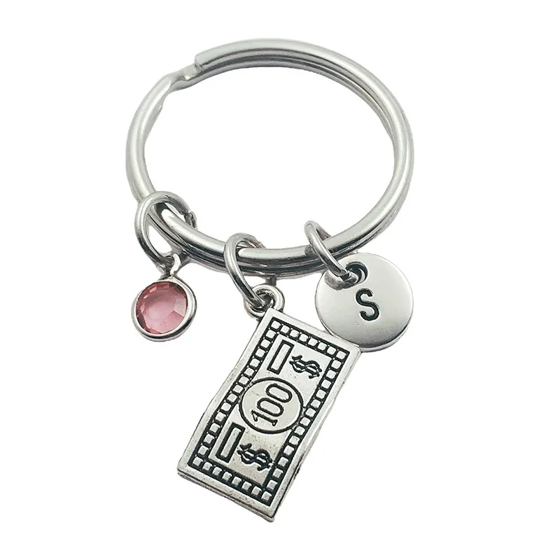 Money Initial Letter Monogram, брелки с месяцем рождения, креативные модные ювелирные изделия, женские подарки, аксессуары, подвеска
Money Initial Letter Monogram, брелки с месяцем рождения, креативные модные ювелирные изделия, женские подарки, аксессуары, подвеска