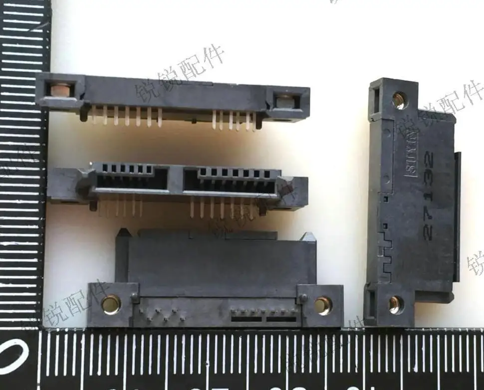 For original SATA connector SATA7 + 6 hard dish socket 13P mother DIP socket 90 degrees hard disk
For original SATA connector SATA7 + 6 hard dish socket 13P mother DIP socket 90 degrees hard disk