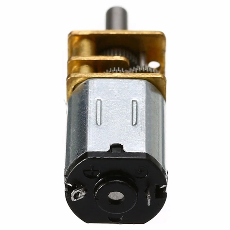 1Pc 30RPM N20 Micro-Speed Gear Motor DC 6V Reduction Gear Motors with Metal Gearbox Wheel