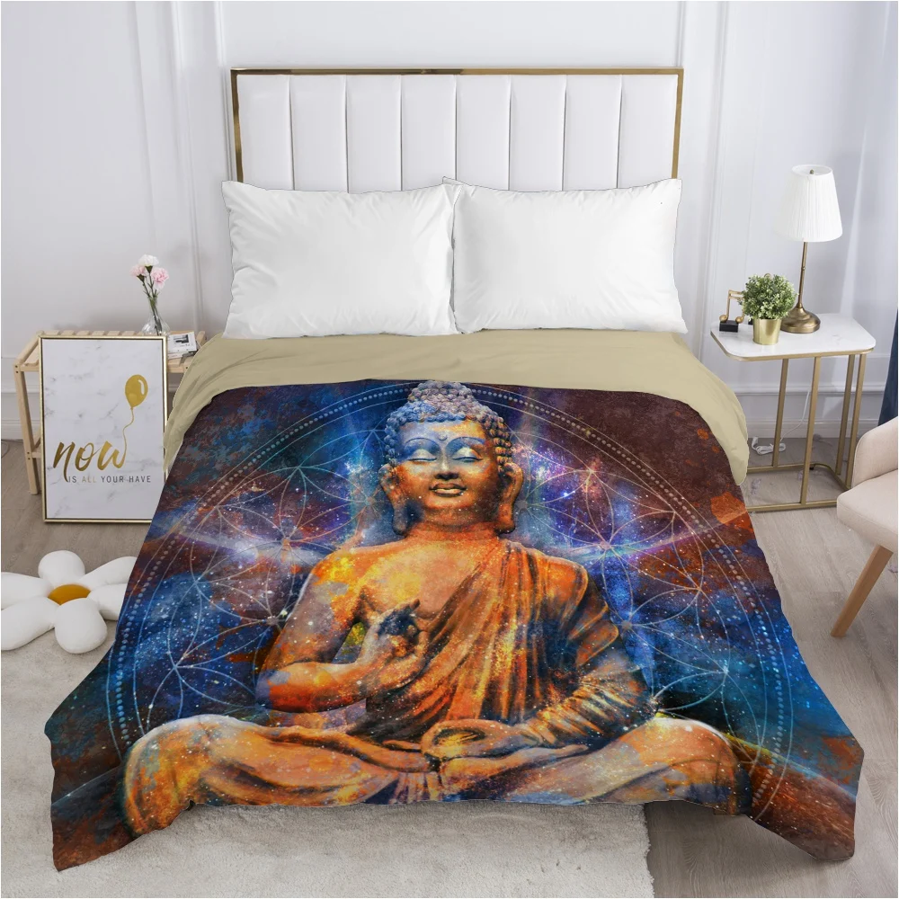 

Buddhism Duvet cover Quilt/Blanket/Comfortable Case Double King Bedding 140x200 240x220 200x200 for Home colour