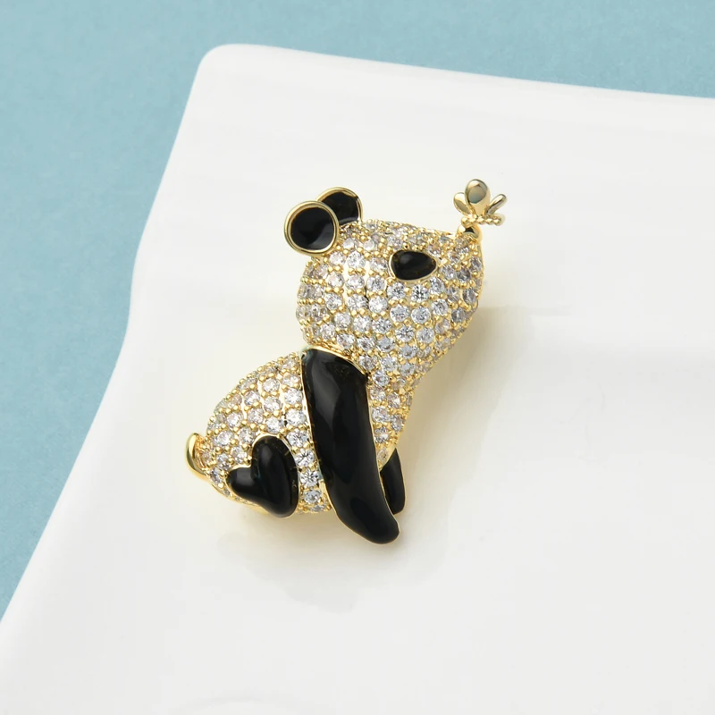 Wuli&baby Cute Playing Panda Brooches Women Unisex Cubic Zircon Butterfly Panda Animal Collar Brooch Pins Gifts
Wuli&baby Cute Playing Panda Brooches Women Unisex Cubic Zircon Butterfly Panda Animal Collar Brooch Pins Gifts