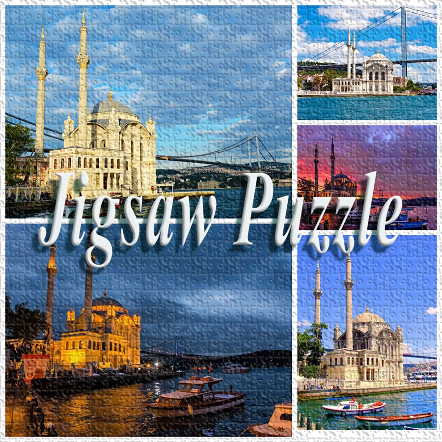 Wooden Jigsaw Toy Puzzle Ortakoy Mosque Istanbul Turkey Landscape 1000 Pieces Puzzle DIY Picture Customization Puzzle
Wooden Jigsaw Toy Puzzle Ortakoy Mosque Istanbul Turkey Landscape 1000 Pieces Puzzle DIY Picture Customization Puzzle