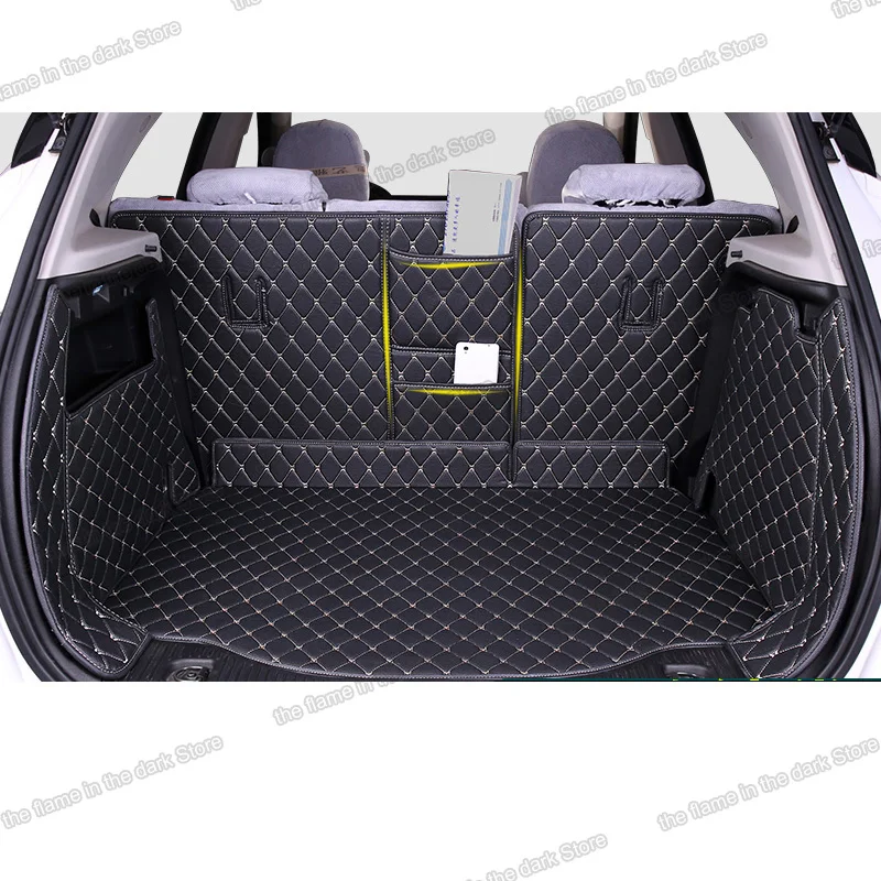 

Leather Car Trunk Mat Cargo Liner for chevrolet trax tracker holden 2012 2013 2014 2015 2016 2017 2018 accessories rear boot