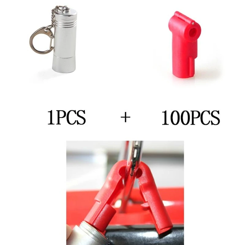MOOL Supermarket Shelf Hook Lock Small Red Buckle Unlocker 3C Digital Product | Безопасность и защита