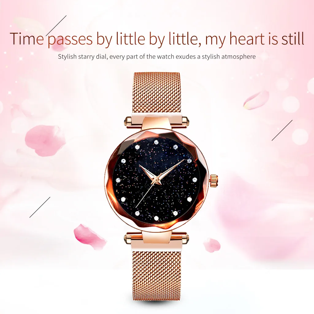 Luxury Sta-rry Sky Watch Magnetic Band Women Quartz Wristwatch Diamond Watches Nice PopWomen Wristwatches Luxury Watch Brand
Luxury Sta-rry Sky Watch Magnetic Band Women Quartz Wristwatch Diamond Watches Nice PopWomen Wristwatches Luxury Watch Brand
