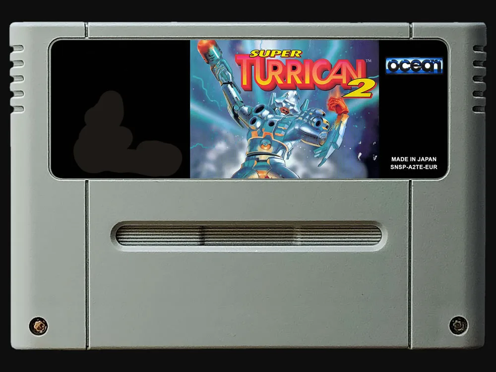 16Bit игры ** Super turrican 2 (PAL Европейская версия!) - купить по выгодной цене |