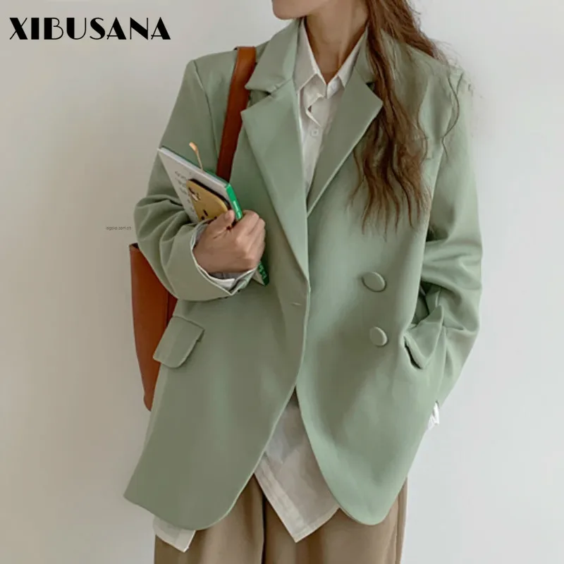 Women Spring Autumn Loose Street Wear Blazers Jackets 2021 New Korea OL Style One Button Suits Coats Mujer Outwear Fashion
Women Spring Autumn Loose Street Wear Blazers Jackets 2021 New Korea OL Style One Button Suits Coats Mujer Outwear Fashion