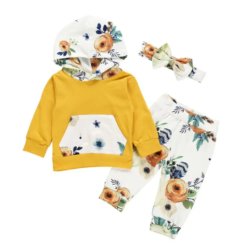 Newborn Baby Girl Autumn Warm Hoodies Clothes Long Sleeve Floral Hooded Tops Leggings Pants 3Pcs Outfits Set 0-24M
Newborn Baby Girl Autumn Warm Hoodies Clothes Long Sleeve Floral Hooded Tops Leggings Pants 3Pcs Outfits Set 0-24M