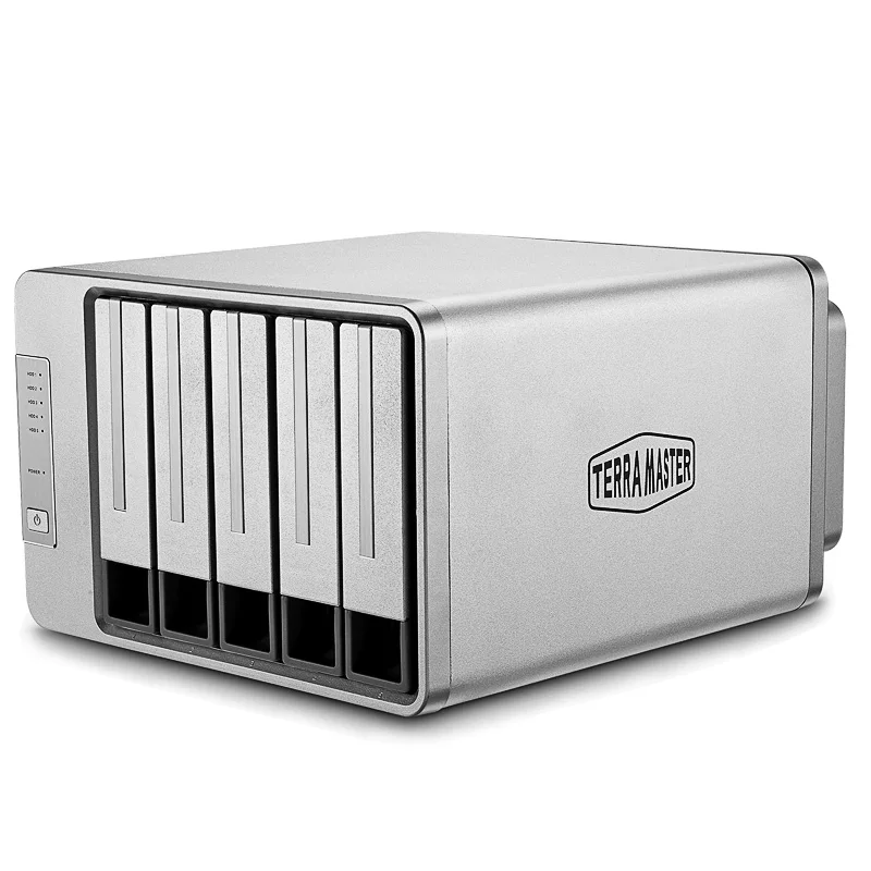 5bay чехол Raid 5 Bay Hdd корпус 3 дюймов Sata HDD Usb3.1 порт Type-C Высокоскоростная поддержка