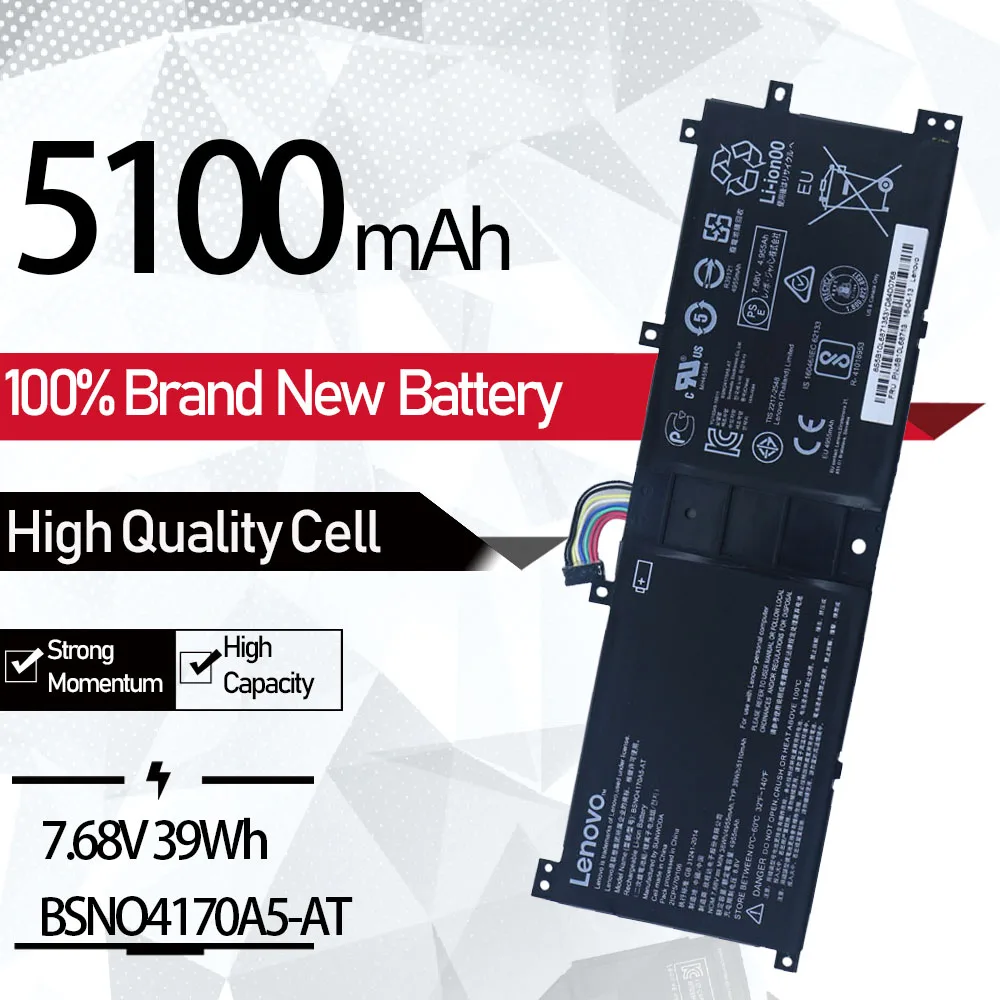 Аккумулятор для ноутбука, аккумулятор для IdeaPad Miix 510-12IKB 12ISK 520-12IKB 2ICP5/70/106
Аккумулятор для ноутбука, аккумулятор для IdeaPad Miix 510-12IKB 12ISK 520-12IKB 2ICP5/70/106