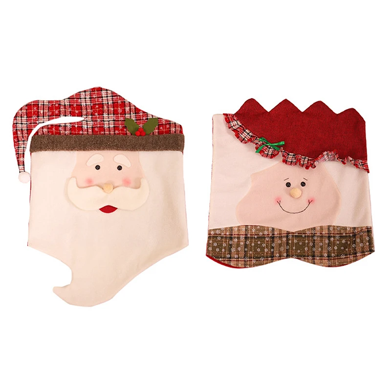 2 Pcs Christmas Chair Covers Decor, Xmas Kitchen Hat Slipcovers for Festive Decorations
2 Pcs Christmas Chair Covers Decor, Xmas Kitchen Hat Slipcovers for Festive Decorations