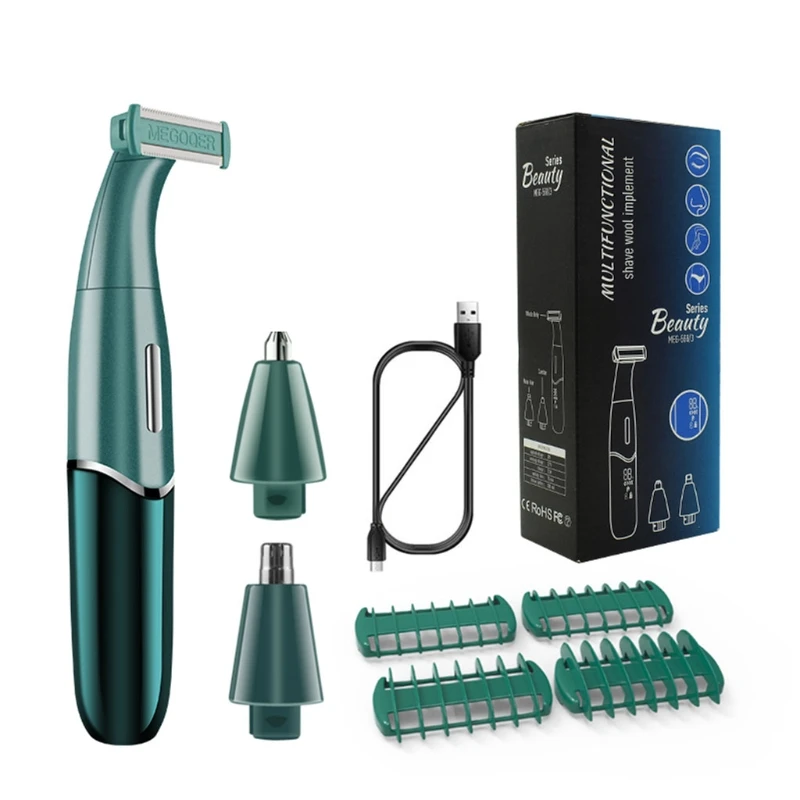 Cordless Rechargeable Hair Trimmer, Waterproof Electric Razor for Women, Painless Wet and Dry Womens Shaver Bikini Trimmer for P
Cordless Rechargeable Hair Trimmer, Waterproof Electric Razor for Women, Painless Wet and Dry Womens Shaver Bikini Trimmer for P