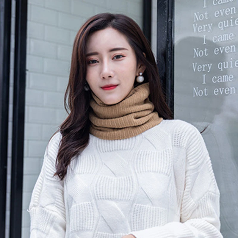 Unisex Winter hiking cycling Scarf with Faux Fur Knit Neck Warmer Chunky Soft Thick Circle Loop Scarves Collar for Woman Men
Unisex Winter hiking cycling Scarf with Faux Fur Knit Neck Warmer Chunky Soft Thick Circle Loop Scarves Collar for Woman Men