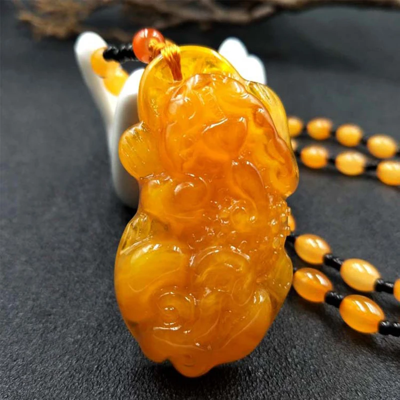 Resin Pi Xiu Pendant Necklaces For Women Men Ethinic Retro Classic Style Water Drop Leaf Pendant Lucky Necklace Fashion Jewelry
Resin Pi Xiu Pendant Necklaces For Women Men Ethinic Retro Classic Style Water Drop Leaf Pendant Lucky Necklace Fashion Jewelry