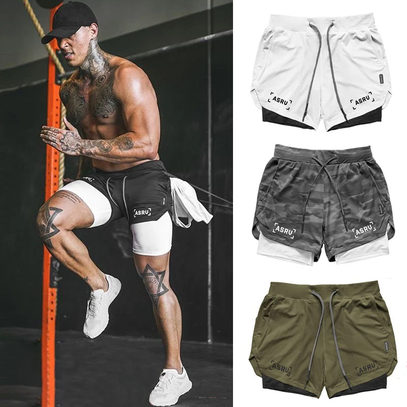 2021Summer Shorts men's ASRV two in one fitness double quick drying fitness pants sports running basketball training Capris
2021Summer Shorts men's ASRV two in one fitness double quick drying fitness pants sports running basketball training Capris