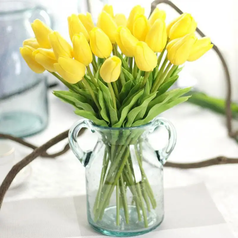 Wedding Party Artificial Flowers Pu Stunning Holland Mini Tulip Flower Real Touch Home Decor LX8790
Wedding Party Artificial Flowers Pu Stunning Holland Mini Tulip Flower Real Touch Home Decor LX8790