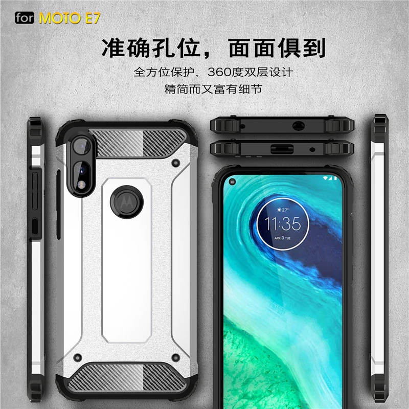 For Motorola Moto E7 Case Shockproof Armor Rubber PC Hard Phone Case For Motorola Moto E7 Protective Cover For Motorola Moto E7
For Motorola Moto E7 Case Shockproof Armor Rubber PC Hard Phone Case For Motorola Moto E7 Protective Cover For Motorola Moto E7