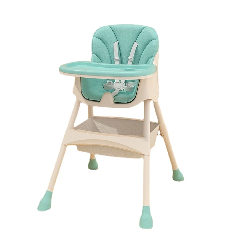 

Folding Chaise Longue Children's Table and Chair Safety PP Material Highchair for Baby Feeding Kids Waterproof Kitchen Chairs