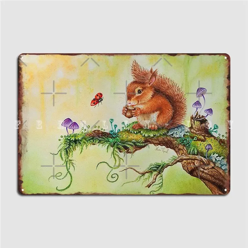 Squirrel And Ladybug Metal Sign Living Room Designing Wall Plaque Cinema Kitchen Tin Sign Posters
Squirrel And Ladybug Metal Sign Living Room Designing Wall Plaque Cinema Kitchen Tin Sign Posters