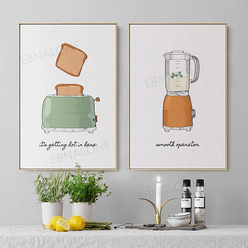 Nordic Canvas Painting Kitchen Paintings Cafe Decor Poster Restaurant Pictures Cartoon Posters and Prints Room Decor 
Nordic Canvas Painting Kitchen Paintings Cafe Decor Poster Restaurant Pictures Cartoon Posters and Prints Room Decor