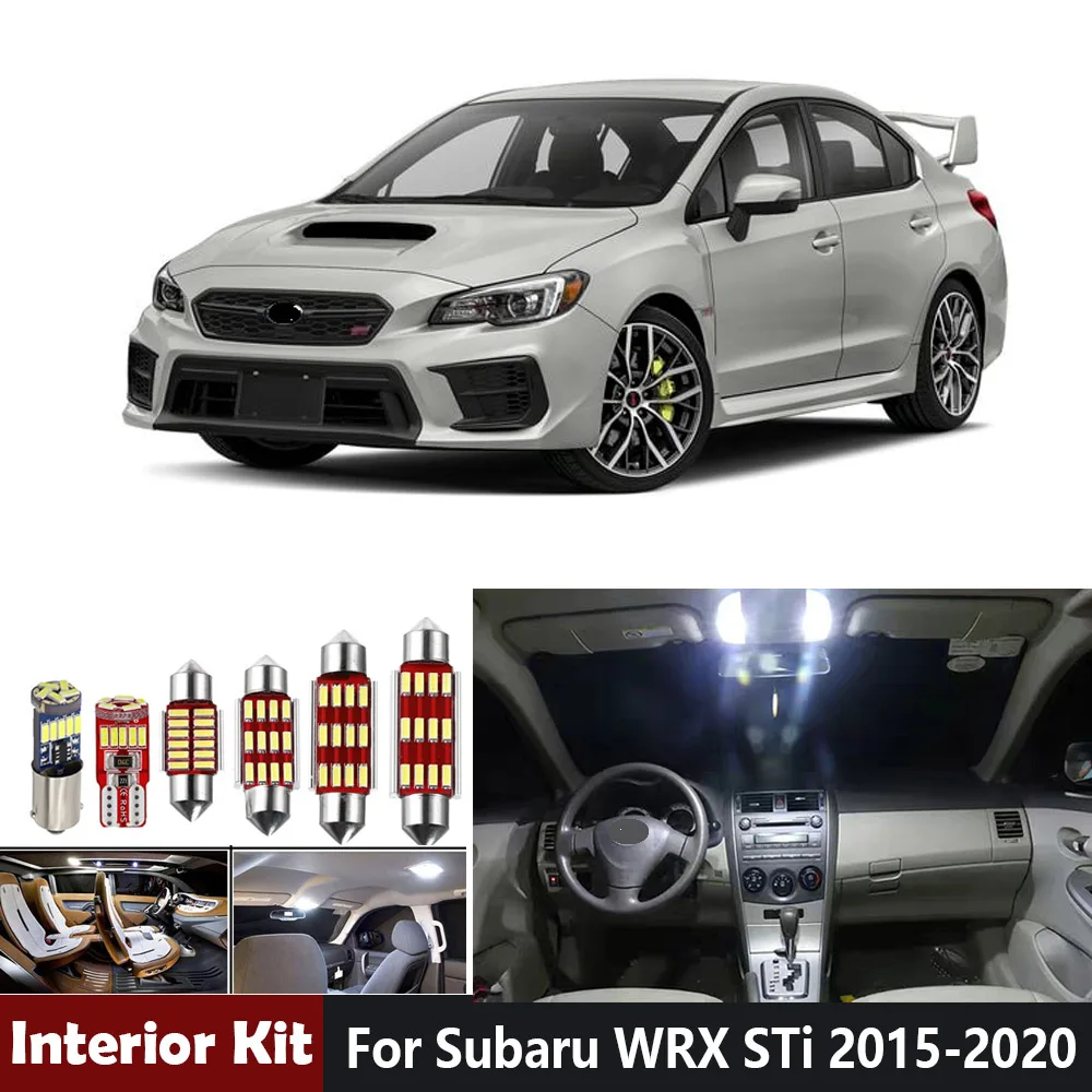 10pcs Canbus Car LED Interior Lights Package Kit For Subaru WRX STi 2015 -2017 2018 2019 2020 Map Dome Trunk Light White
10pcs Canbus Car LED Interior Lights Package Kit For Subaru WRX STi 2015 -2017 2018 2019 2020 Map Dome Trunk Light White