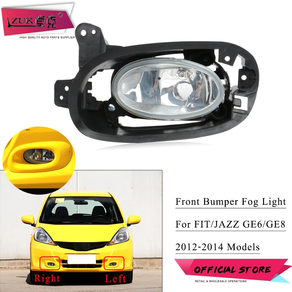 Противотуманные фары для переднего бампера ZUK, фары дальнего света для HONDA FIT JAZZ 2012 2013 2014 GE6 GE8 33951-TF0-H51 33901-TF0-H51
Противотуманные фары для переднего бампера ZUK, фары дальнего света для HONDA FIT JAZZ 2012 2013 2014 GE6 GE8 33951-TF0-H51 33901-TF0-H51