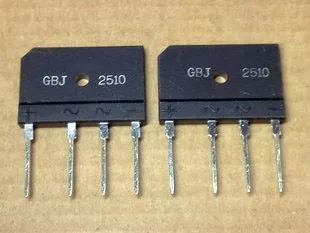 5pcs/lot GBJ2510 2510 Bridge Rectifiers 1000V 25A new original In Stock 
5pcs/lot GBJ2510 2510 Bridge Rectifiers 1000V 25A new original In Stock