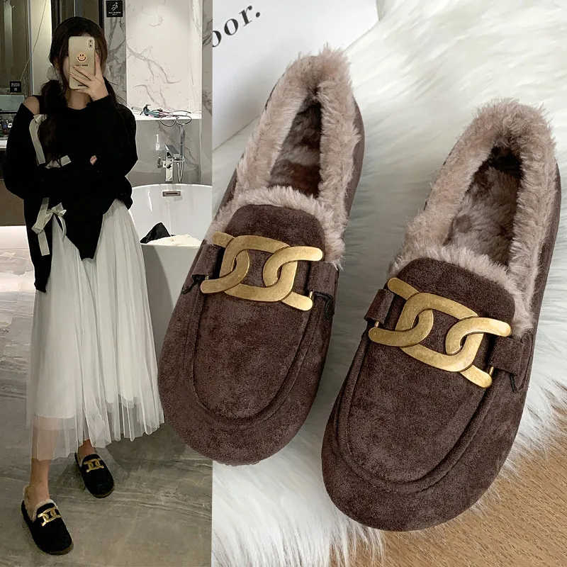 Shoes Woman 2021 Casual Female Sneakers Round Toe Autumn Soft Slip-on Loafers Fur All-Match Modis New Winter Moccasin Fall Slip
Shoes Woman 2021 Casual Female Sneakers Round Toe Autumn Soft Slip-on Loafers Fur All-Match Modis New Winter Moccasin Fall Slip