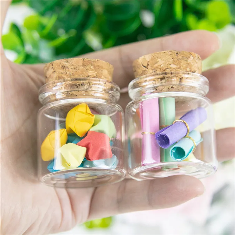 12pcs Transparency Glass Bottles With Cork 37x40x27mm Empty Jars For Wedding Holiday Decoration Christmas Gifts
12pcs Transparency Glass Bottles With Cork 37x40x27mm Empty Jars For Wedding Holiday Decoration Christmas Gifts