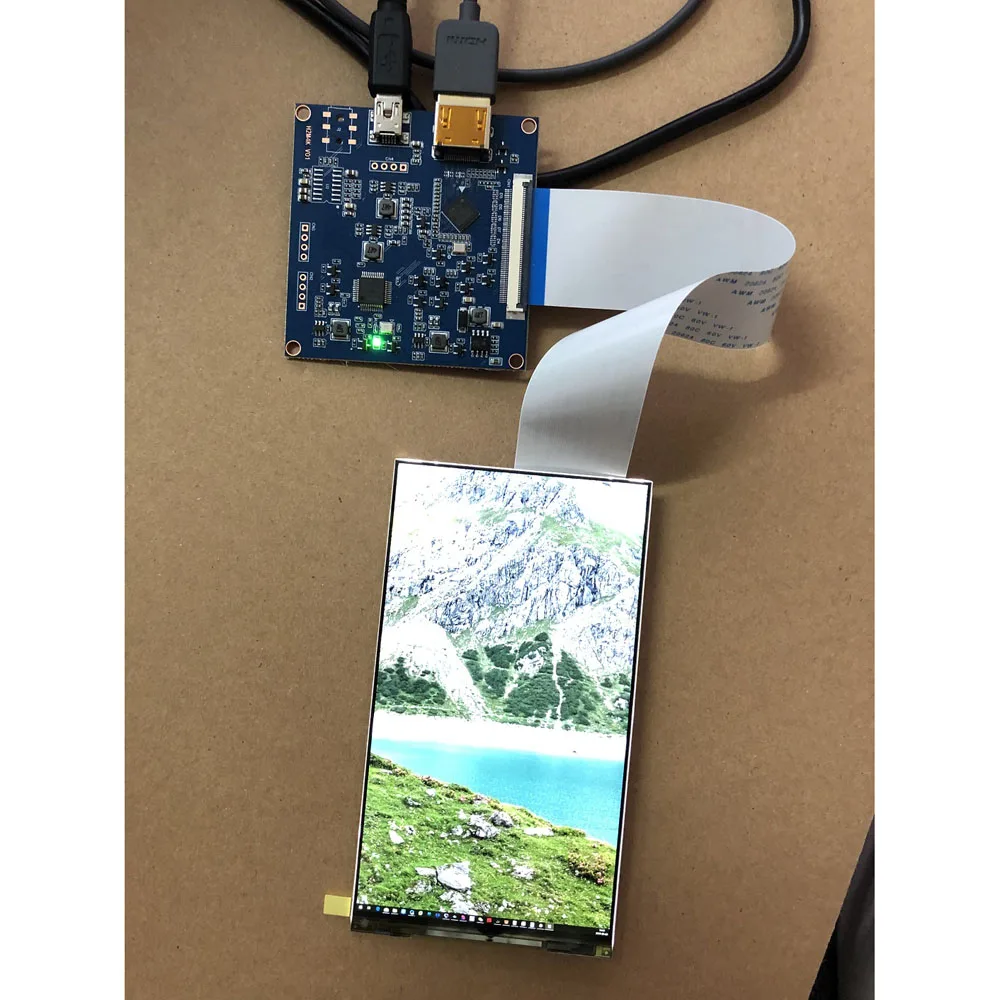 Плата контроллера комплект совместимому с HDMI MIPI diy + 1440x2560 IPS ЖК дисплей