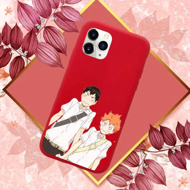 Haikyuu Phone Case Red Candy Color for iPhone 11 12 mini pro XS MAX 8 7 6 6S Plus X SE 2020 XR
Haikyuu Phone Case Red Candy Color for iPhone 11 12 mini pro XS MAX 8 7 6 6S Plus X SE 2020 XR